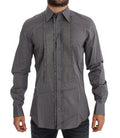 Men's Purple Torero Gold Slim Fit Dress Shirt Cotton