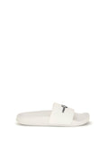 Fred Perry Rubber with Embossed Logo Slide — White