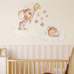 Vinilo Decorativo Infantil ATRAPANDO UNA ESTRELLA para la Habitación de los Niños