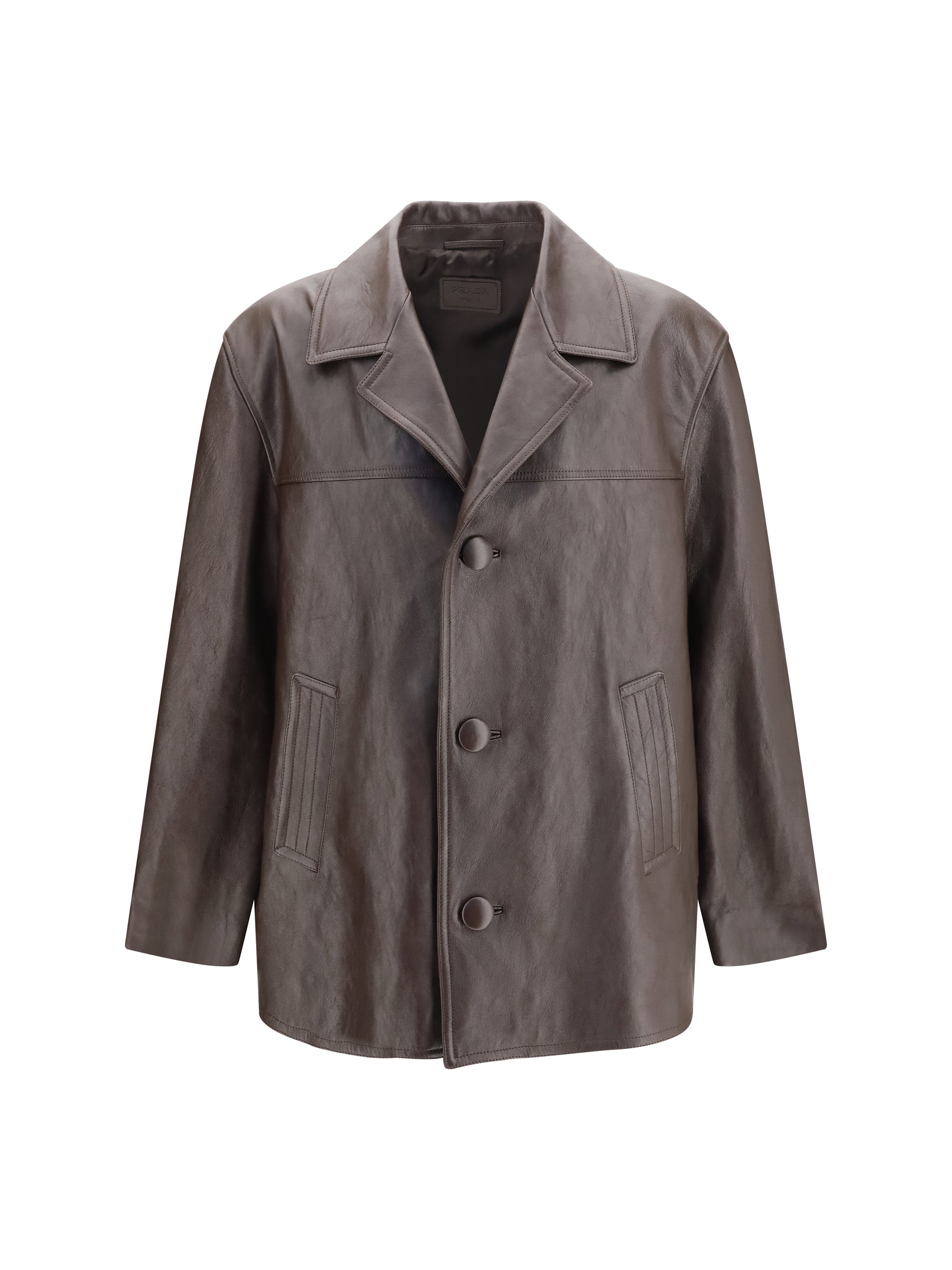 Saint Laurent Grain De Blazer — Gray