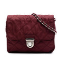 Impuntu Tessuto Chain Crossbody