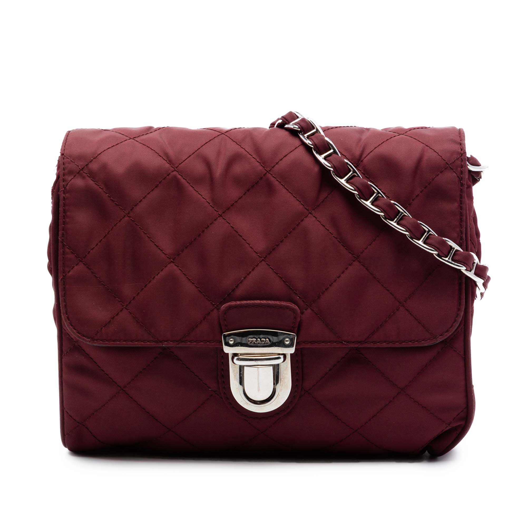 Impuntu Tessuto Chain Crossbody