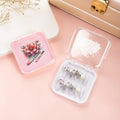 Personalizado Transparente Portátil Uñas Caja de Almacenamiento con Nombre Viaje Fiesta Accesorio Aniversario Cumpleaños Regalo para Mujeres Manicura