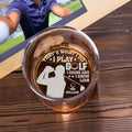 Vaso personalizado That's What I Do Golf Swing 10 oz Old Fashioned Rock Whiskey Glass con nombre Cumpleaños Día del Padre Regalo para golfistas Amantes del vino