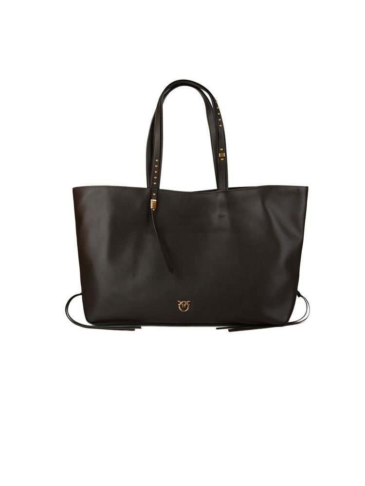 Pinko Cabas Tote Bag — Black