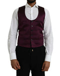 Men's Maroon Satin Silk Waistcoat Dress Formal Vest