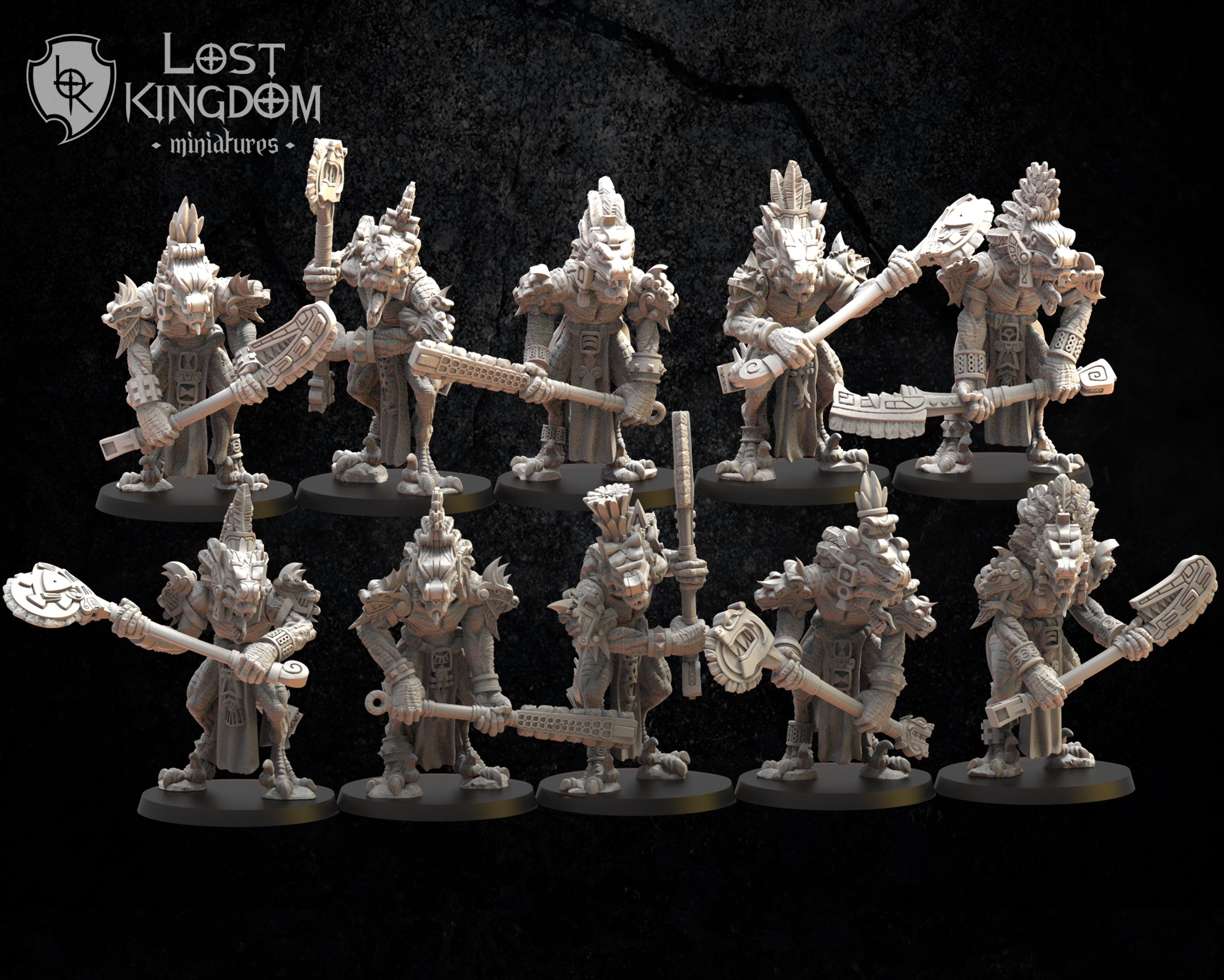 Coatl Guard, Lost Kingdom Miniatures