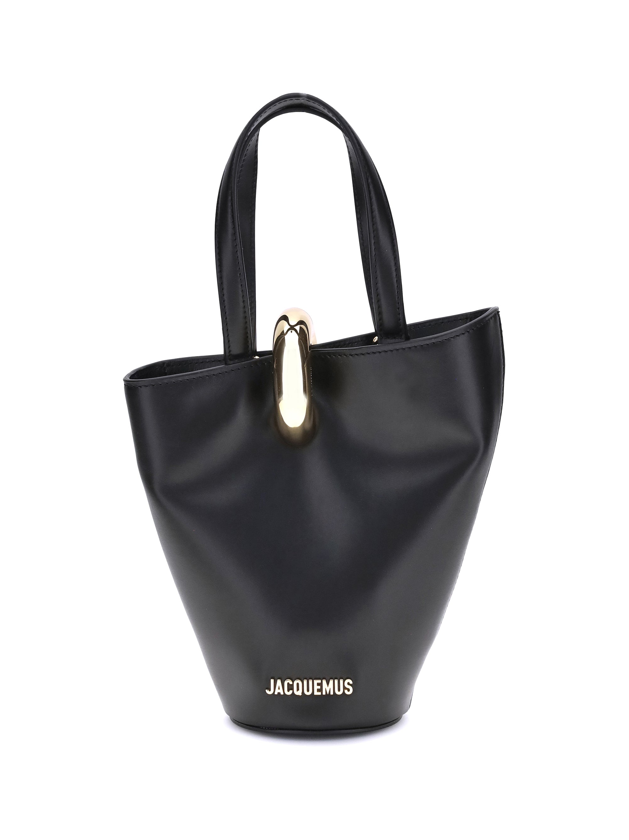 Jacquemus La Bambola Bucket Bag — Black
