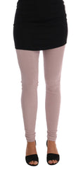 Women's Pink Stretch Waist Tights Stockings Rayon Clothing