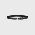 Celine Triomphe Belt — Black