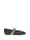 Burberry Robin Bailarina Plana — Negro