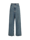 Maison Margiela Wide-Leg Jeans — Blue