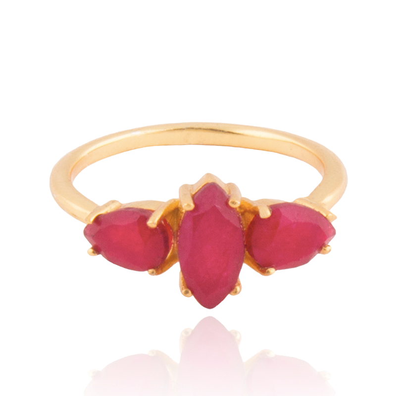 Anillo Kasia Rubí