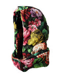 Women's Hat Multicolor Floral Whole Head Wrap Polyester
