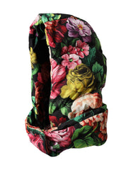 Women's Hat Multicolor Floral Whole Head Wrap Polyester