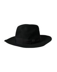 Black Rabbit Fedora Trilby Women Hat Cotton Acetate