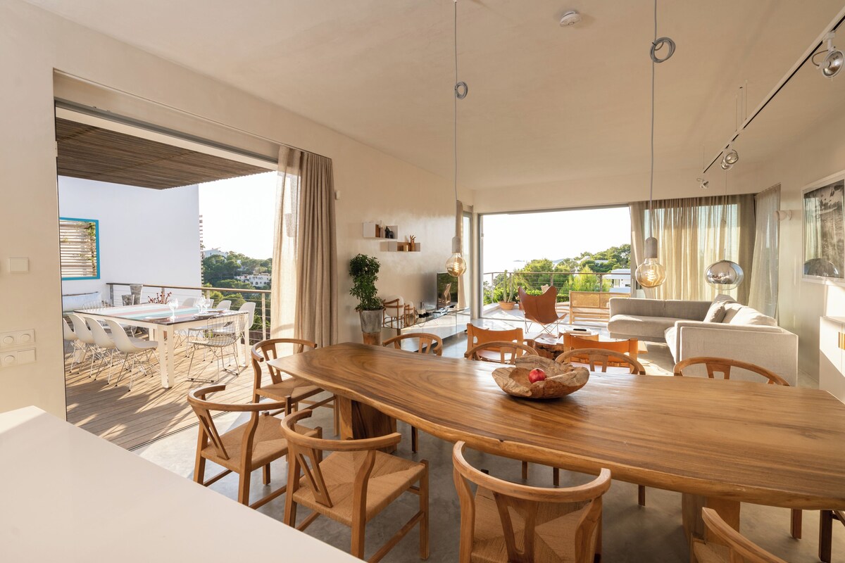 Beach House Style Modern Ibiza Villa in Sant Josep de sa Talaia
