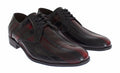 Men's Black Bordeaux Leather Dress Formal Shoes