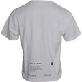 White Red Lips Print Cotton Men T-Shirt Nylon Elastane
