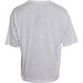Men's White Cotton Round Neck Short Sleeve T-Shirt