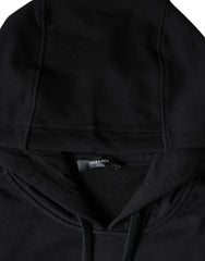 Men's Black Medusa Print Cotton Hoodiepullover Sweatshirt Sweater Clothing