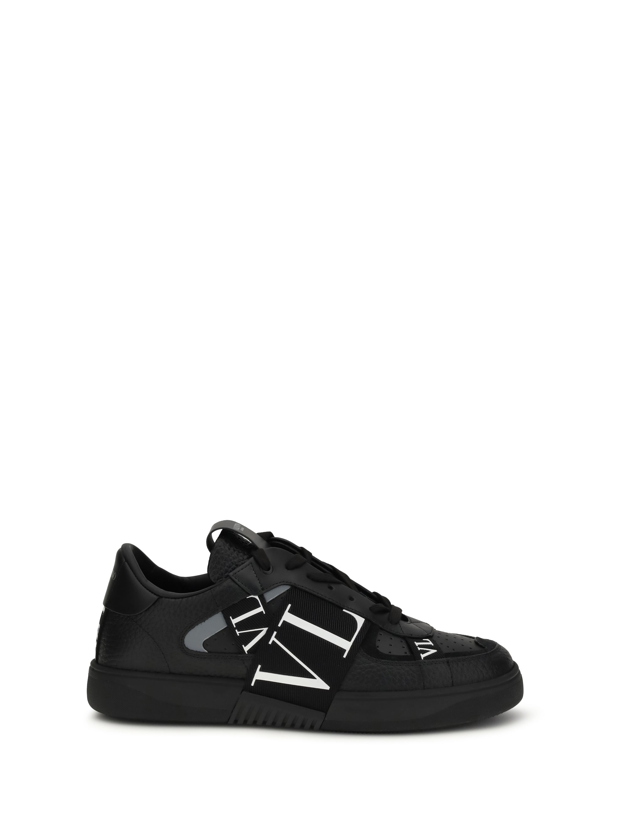 Valentino Garavani VL7N Low-Top Sneaker — Black