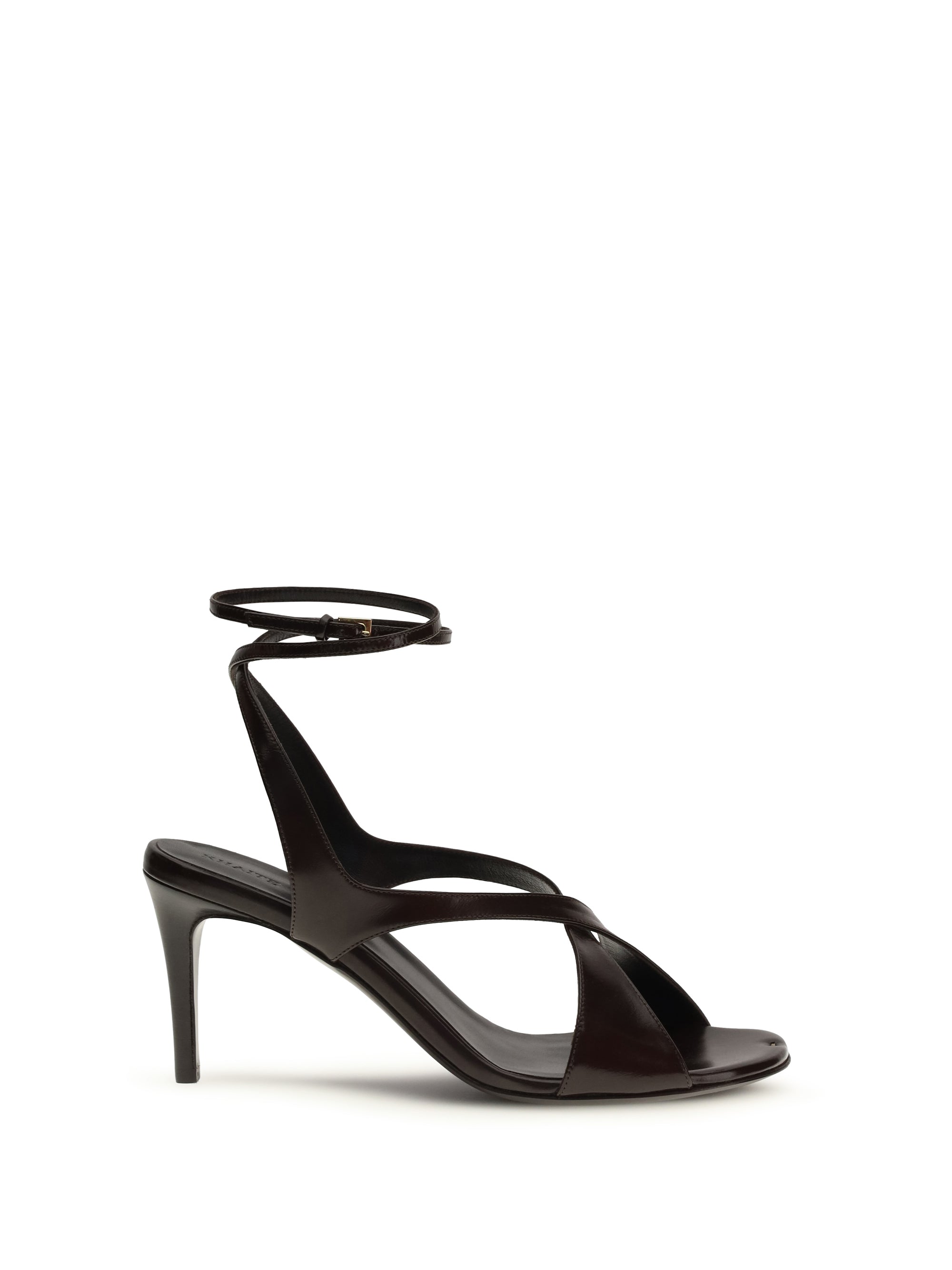 Khaite Liria Sandals — Brown