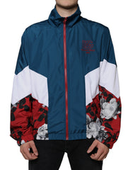 Men's Multicolor Polyester Full Zip Jacket Nylon Clothing