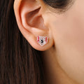 Pendientes personalizados con brillantes de béisbol, softbol y números de cumpleaños, aniversario, día del partido, para animar a la madre, aficionada a los deportes.