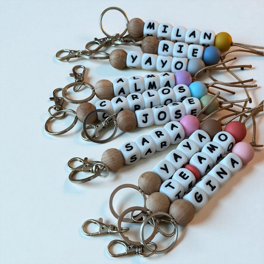 Llavero Khaki  personalizado Nenina & Co