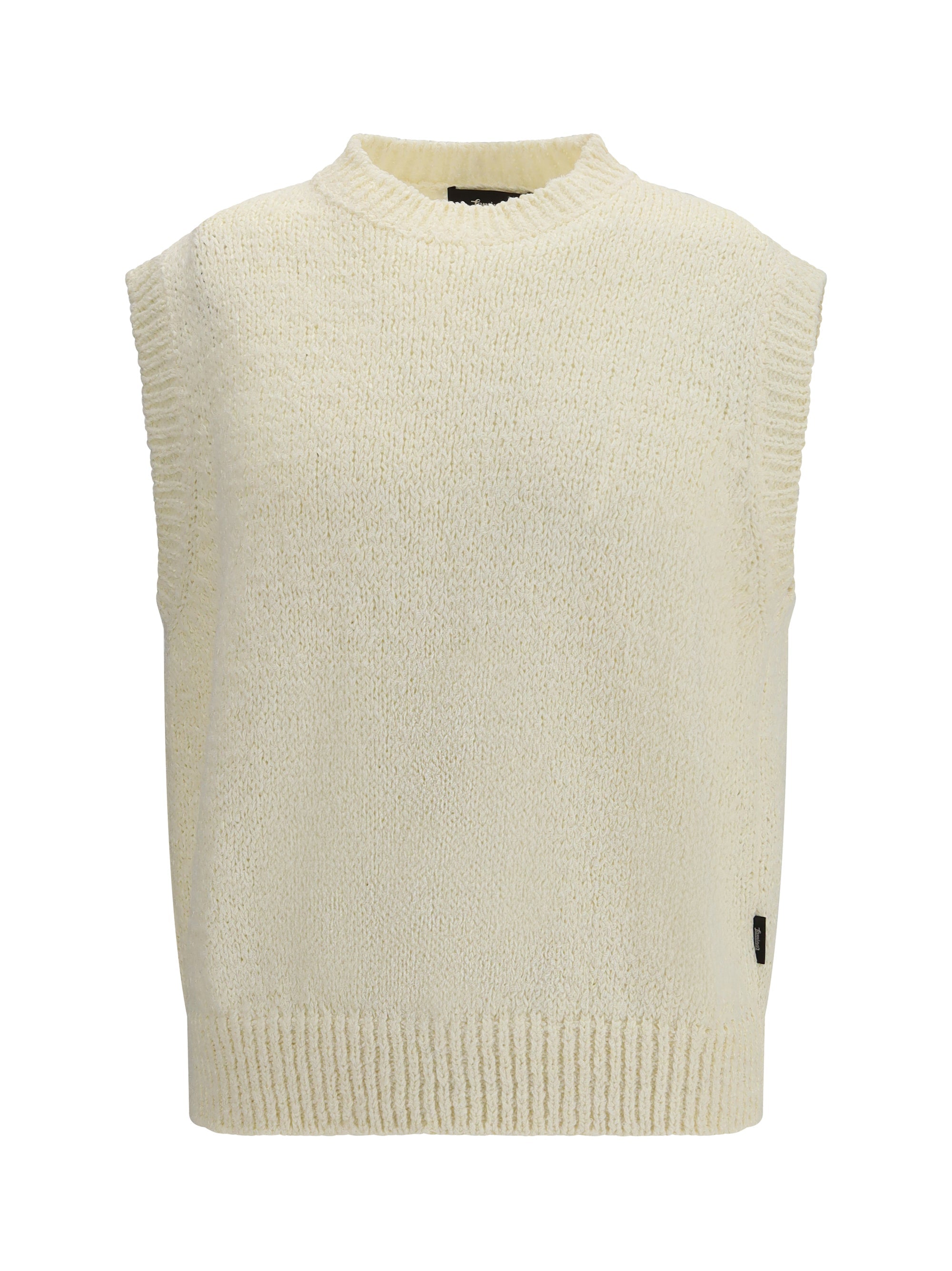 Laminar Cotton Knit Tank Top — White