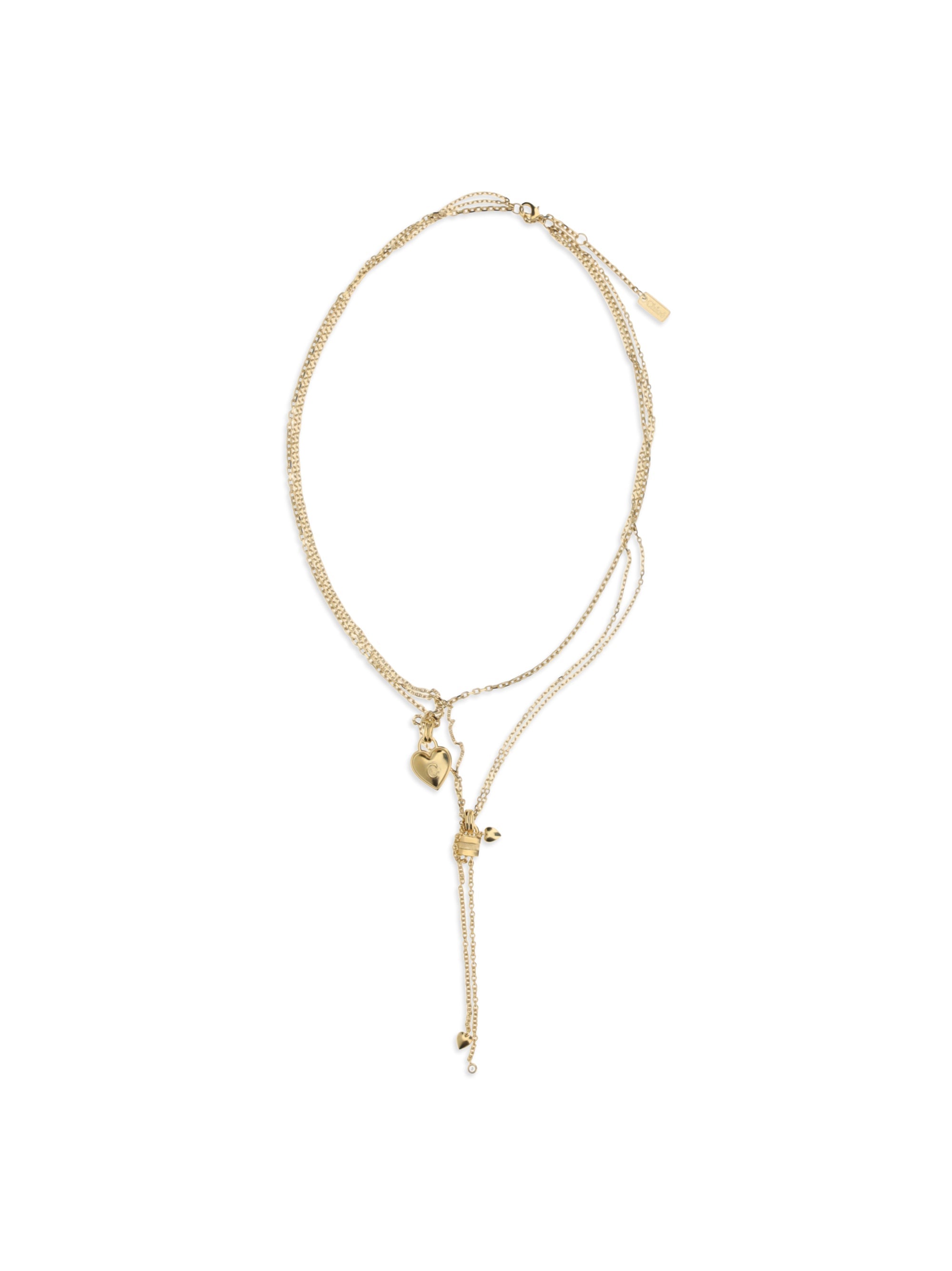Chloé Paddington Mini Necklace — Gold