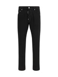 Dsquared2 Cotton-Blend Denim Jeans — Black