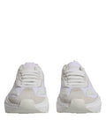 Men's White Leather Daymaster Low Top Sneakers Shoes