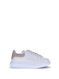 Alexander McQueen Leather Platform Sneaker — White
