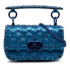 Mini Glitter Rockstud Spike Satchel