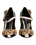 Women's Embellished Heel Multicolor Virgin Wool Lamb