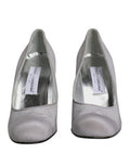 Women's Suede Leather Heel Gray
