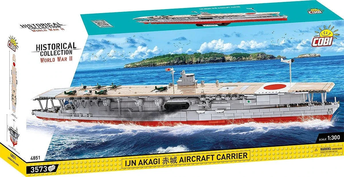 Set de Construccion IJN Akagi Aircraft Carrier 87cm
