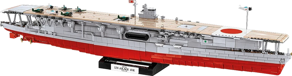 Set de Construccion IJN Akagi Aircraft Carrier 87cm