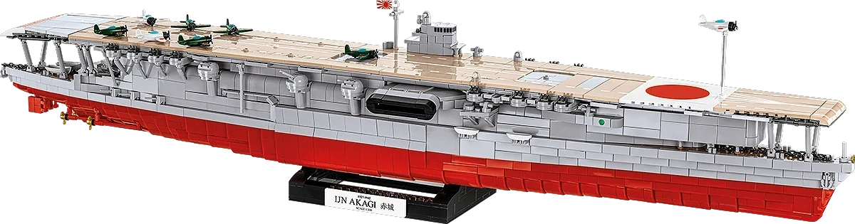 Set de Construccion IJN Akagi Aircraft Carrier 87cm