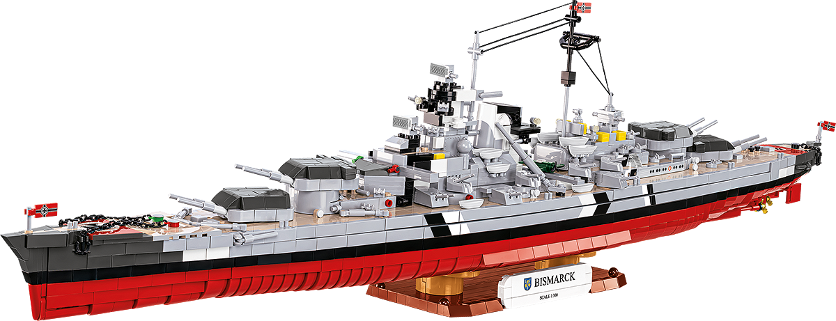 Set de Construccion Battleship BISMARCK  1:300 scale 85cm
