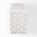 Funda Nórdica Cuna y Cama Artesanal Algodón Rainbow - SUEÑOS DE CIGUEÑA