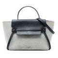 Mini Canvas and Leather Belt Bag