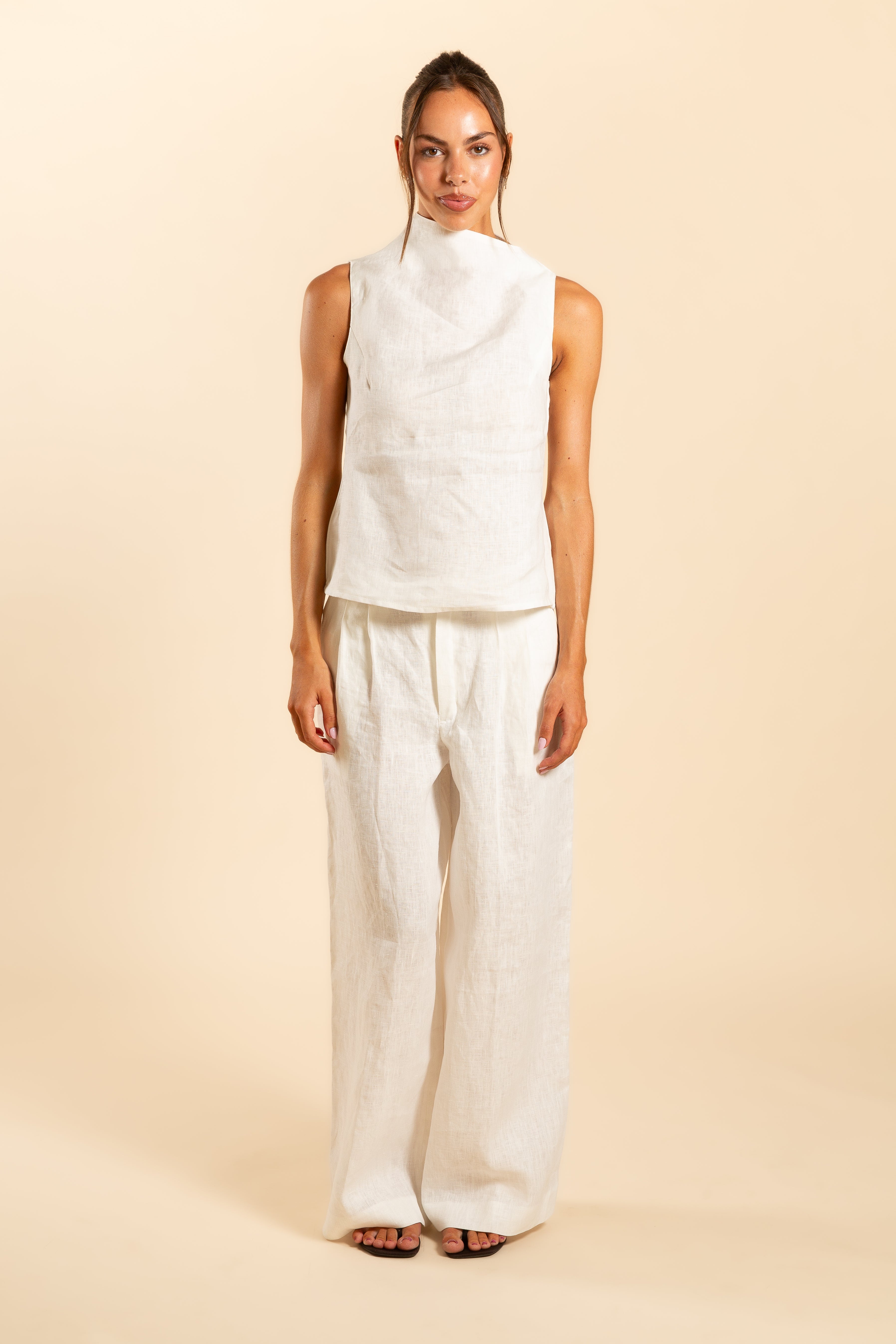TOP CUELLO ALTO AM