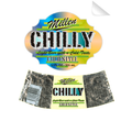 Millen Chilly Beer Bottle Single Self Adhesive Label - License and Royalty Free for Film Use By Prop Money Inc.