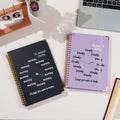 Personalizado Reloj Divertido 2026 Planificador A5 Calendario Planificador Cuaderno con Nombre y Texto Regalo de Cumpleaños para Familia Amigos