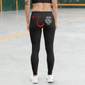 Personalizado Devil Horn Stretch Leggings Pantalones de Yoga con Nombre Diario Deportes Accesorios Cumpleaños Aniversario Regalo para Novia Esposa