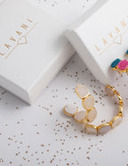 Pendientes Lavani Rainbow Blanco