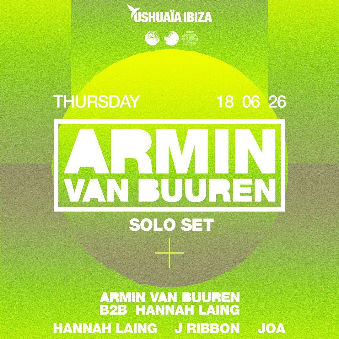 Armin van Buuren at Ushuaïa Ibiza 2026